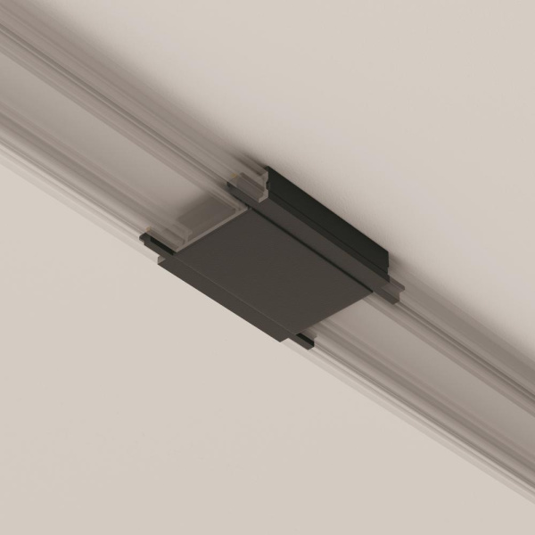 Коннектор питания прямой Radity черный