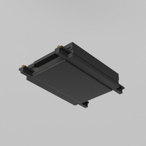 Коннектор питания прямой Radity черный