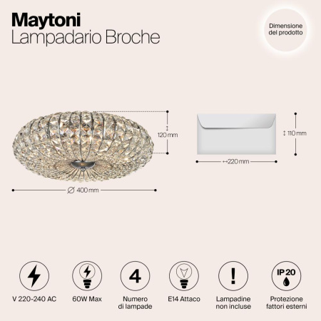 Люстра Maytoni DIA902-04-N