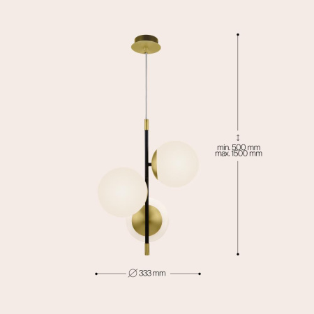 Подвесной светильник Maytoni MOD048PL-03G