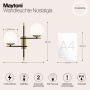 Настенный светильник (бра) Maytoni MOD050WL-02G