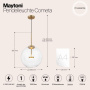 Подвесной светильник Maytoni MOD056PL-L12G3K