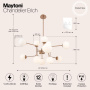 Люстра Maytoni MOD221-PL-12-G
