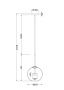 Подвесной светильник Maytoni MOD055PL-L12G3K