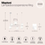 Подвесной светильник Maytoni MOD013PL-06W