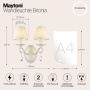 Настенный светильник (бра) Maytoni ARM172-02-G