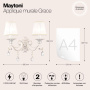 Настенный светильник (бра) Maytoni ARM247-02-G