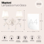 Настенный светильник (бра) Maytoni ARM247-02-G