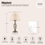 Настольный светильник Maytoni RC247-TL-01-R