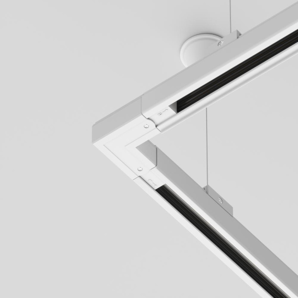 Коннектор угловой внутренний Trinity белый