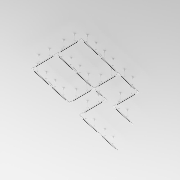 Шинопровод накладной/подвесной Technical TRX005-311W