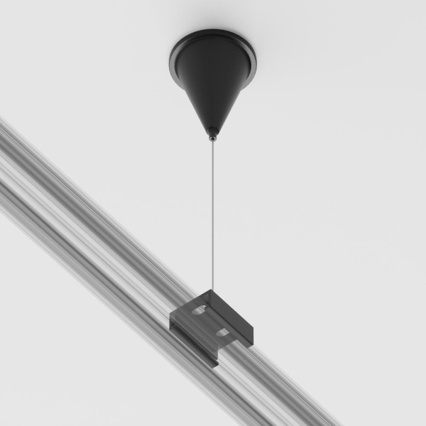 Подвес тросовый Trinity черный, 1шт