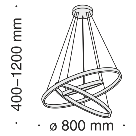 Подвесной светильник Maytoni MOD058PL-L100W4K