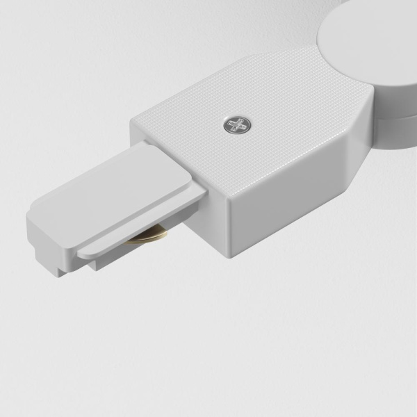 Коннектор поворотный шарнирный Unity белый