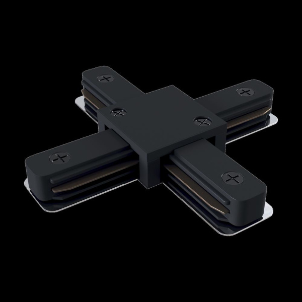 Коннектор Х-образный Unity черный