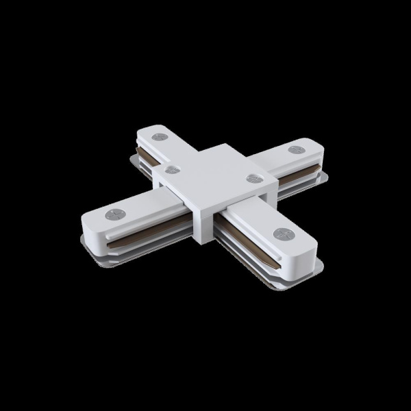Коннектор Х-образный Unity белый