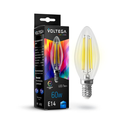Светодиодная лампа Crystal Candle 7W 4000K E14 CRI97