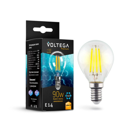Светодиодная лампа Crystal Graphene Globe 9W 2800K E14