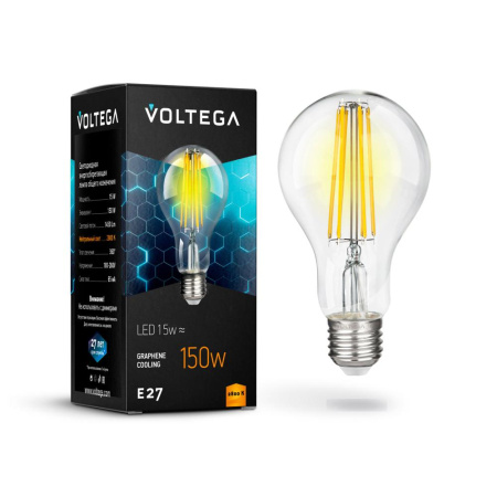 Светодиодная лампа Crystal Graphene A60 15W 2800K E27