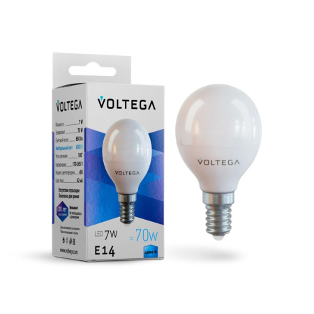 Светодиодная лампа Simple Globe 7W 4000K E14