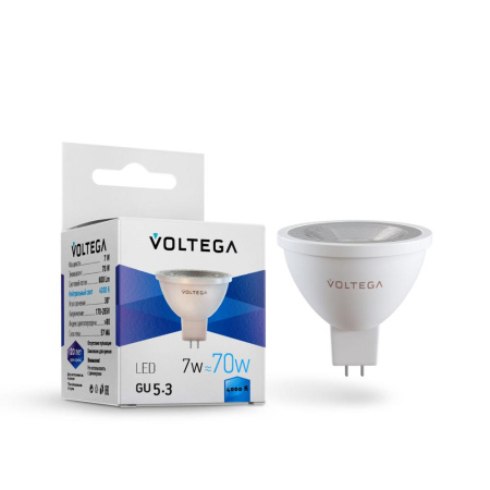 Светодиодная лампа Simple MR16 7W 4000K 38° GU5.3