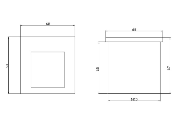 Подсветка для лестниц Outdoor O038-L3W