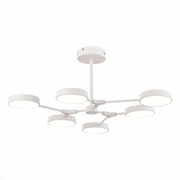 SLE6003-502-06 Светильник потолочный Белый/Белый LED 6*10W MONTA