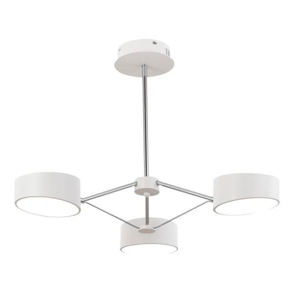 SLE6005-502-03 Светильник потолочный Белый, Хром/Белый LED 3*10W VALLE