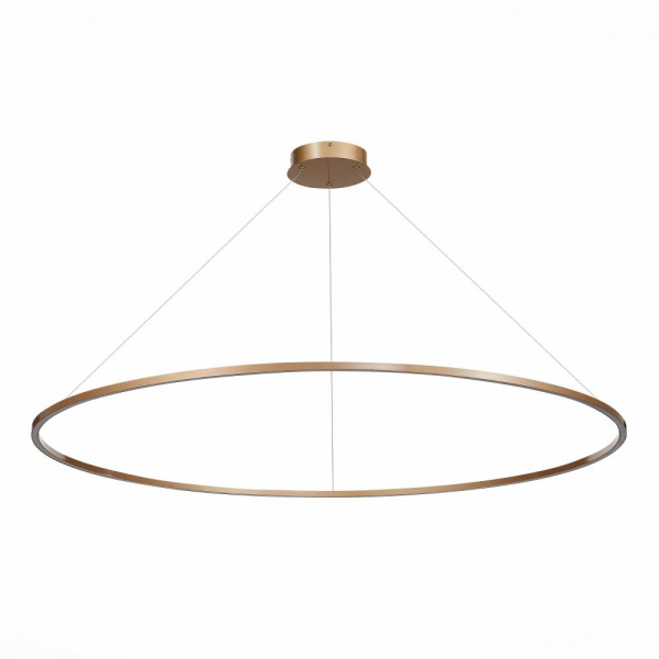 ST605.203.72 Cветильник подвесной SMART ST-Luce Золотистый/Белый LED 1*72W 2800-6500K Подвесные светильники