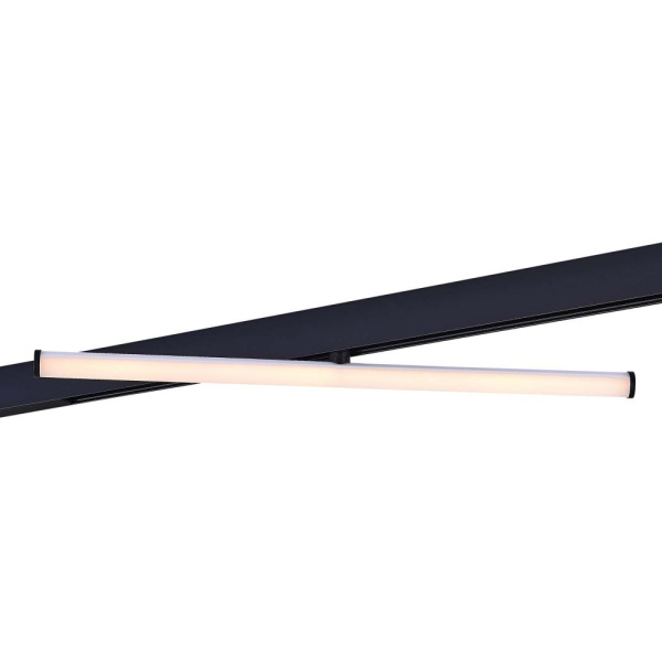 ST803.436.10 Магнитный трековый светильник Черный LED 1*10W 3000K 1 200Lm Ra>90 120° IP20 L604xW28xH80 48VV SKYLINE 48