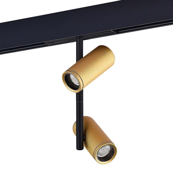 ST808.236.16 Магнитный трековый светильник Золотистый LED 1*16W 3000K 1 100Lm Ra>90 36° IP20 D45xH240 48VV SKYLINE 48