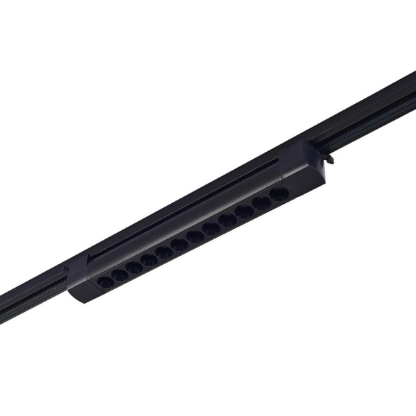 ST367.436.20 Св-к трек. Черный LED 1*20W 3000K 1 500Lm Ra>90 36° IP20 L387xW49xH54 170-240V Однофазная трековая система