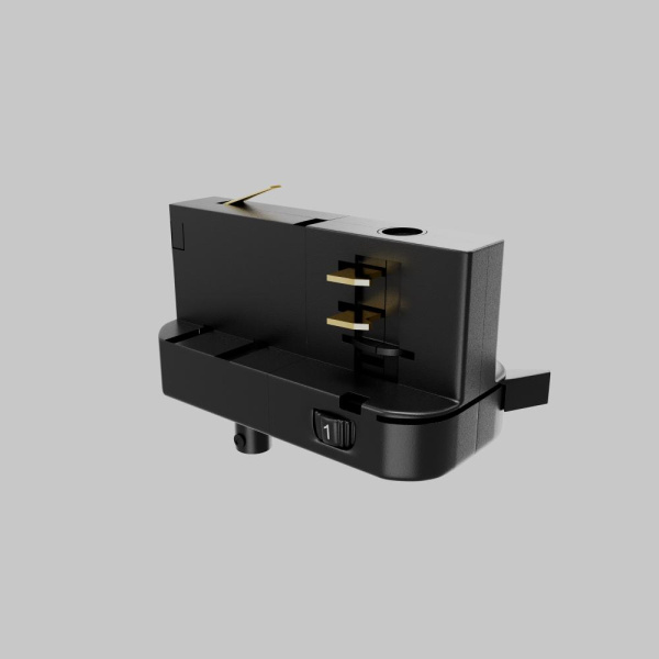 Коннектор для подвесного светильника Trinity TRA005-3-A-B, черный