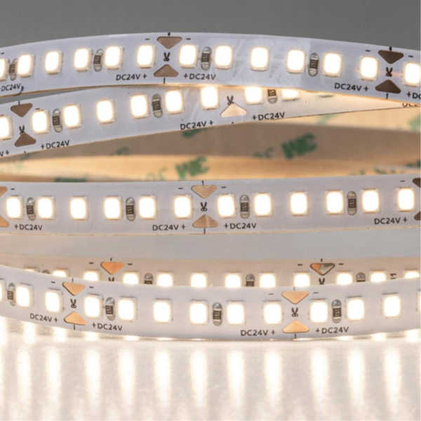A2418008-02-4K Светодиодная лента 24В 14,4Вт/м 1350Лм/м 4000К 90+ 8мм SMD2835 180шт/м 5м IP20