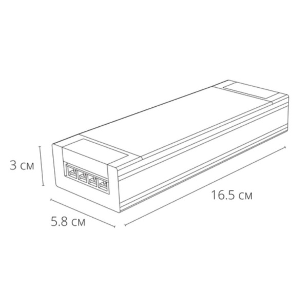 A481205 Блок питания PRO 48В 100Вт 2.1А IP20