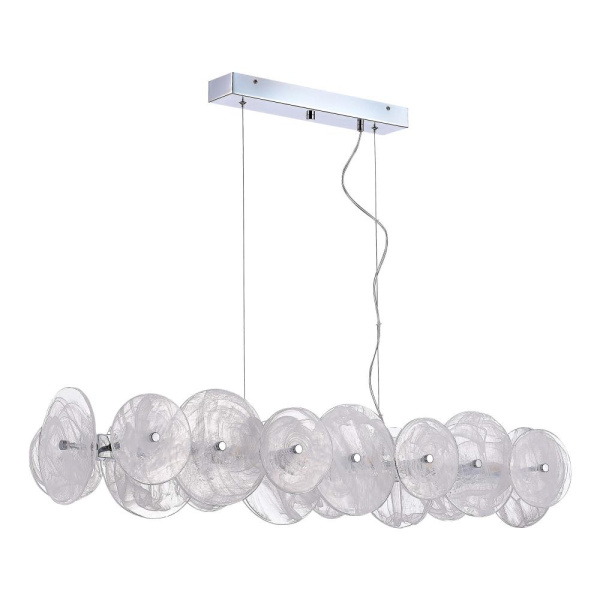 SL1658.113.12 Люстра подвесная ST-Luce Хром/Прозрачно-Белый G9 12*5W 4000K ELSA