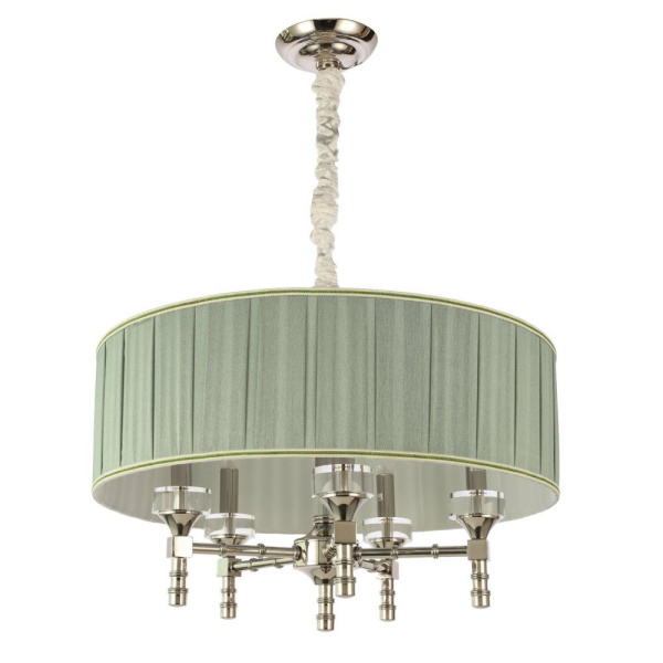 SL1121.103.05 Светильник подвесной ST-Luce Никель/Оливковый E14 5*40W OLEO