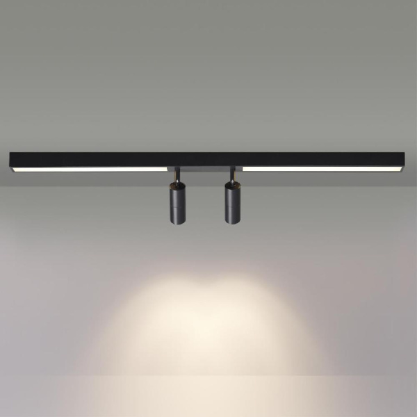 5690/14CL LEDIO LN23 053 чёрный Потолочный светильник LED 14W 3000K 950Лм 220V HAWK