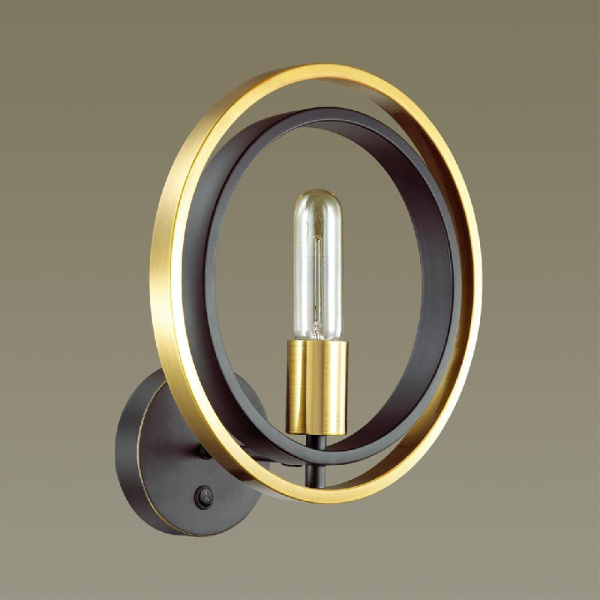 4401/1W LOFTI LN19 224 золотой, черный Бра E27 1*60W 220V MAEVE