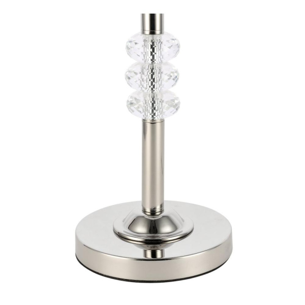 SL1751.104.01 Прикроватная лампа ST-Luce Никель/Белый E27 1*60W ENITA