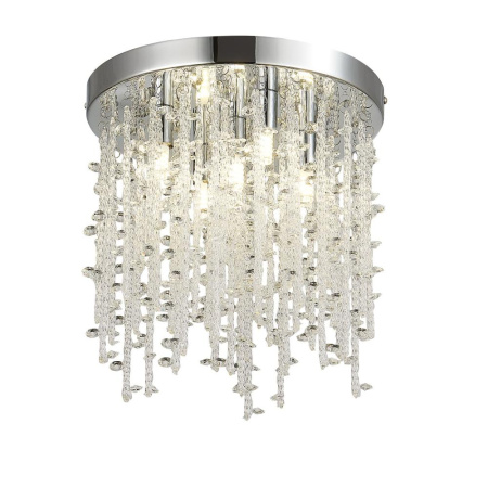 SLE103302-05 Светильник потолочный Хром/Прозрачный G9 5*3W LUCCHIO