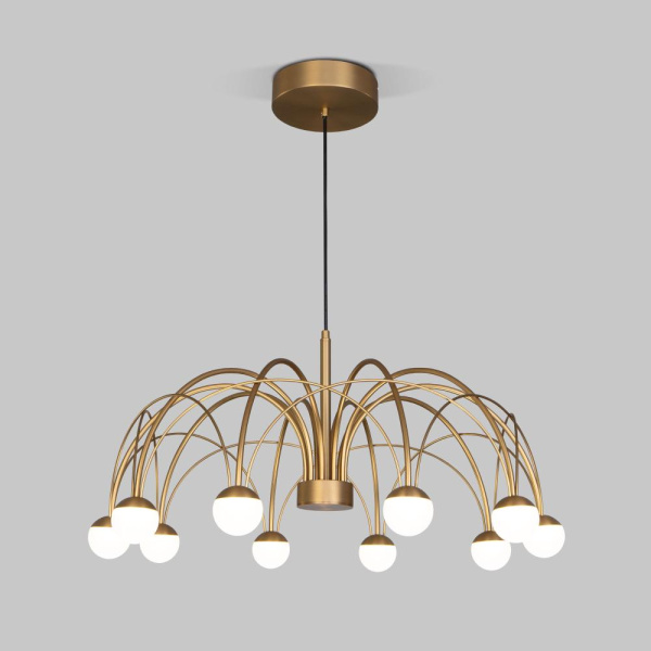 Подвесной светодиодный светильник 90030/10 LED золото