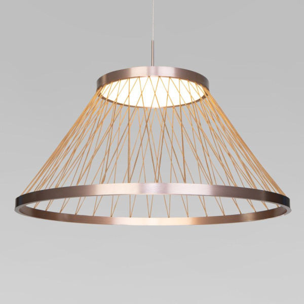 Подвесной светодиодный светильник 40017/1 LED коричневый