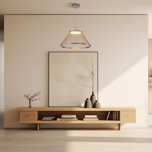 Подвесной светодиодный светильник 40017/1 LED коричневый