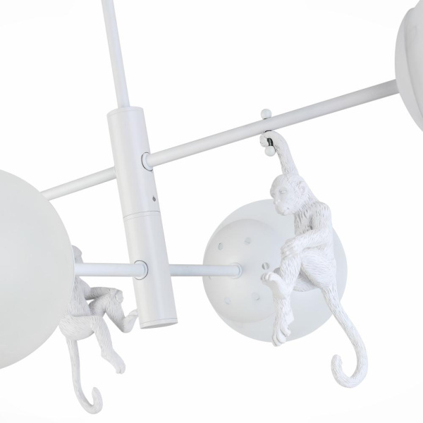 SLE115102-04 Светильник потолочный Белый/Белый E14 4*60W TENATO