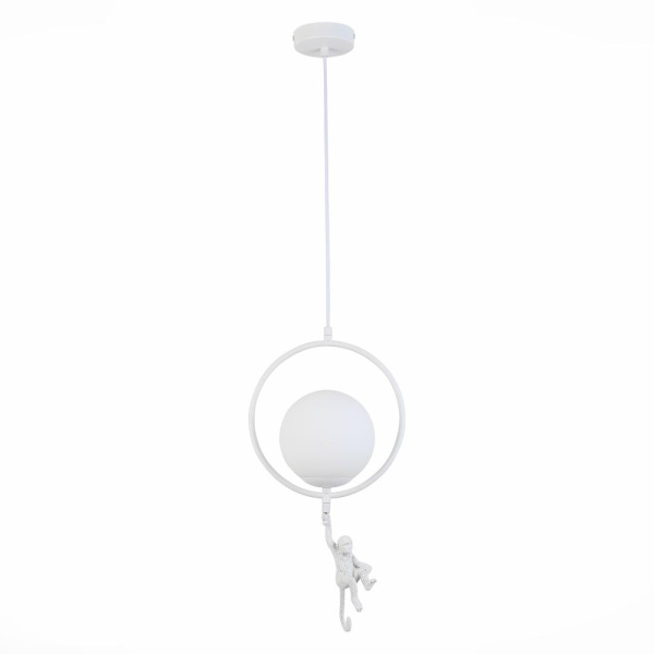 SLE115113-01 Подвес Белый/Белый E27 1*60W TENATO