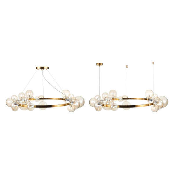 SL1165.303.24 Светильник подвесной ST-Luce Бронза/Коньячный G4 24*5W NECTON