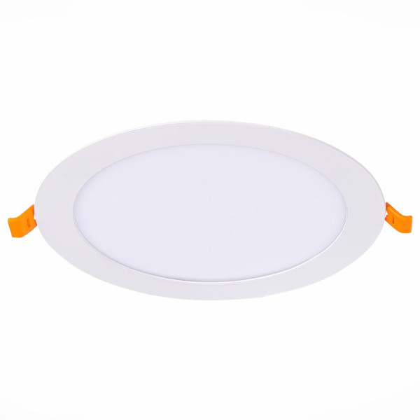 ST209.538.15 Св-к встр. Белый LED 1*15W 3000K 1 020Lm Ra80 110° IP20 D190xH8 90-265V Встраиваемые светильники