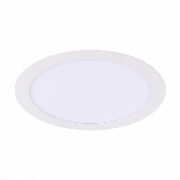 ST209.538.18 Св-к встр. Белый LED 1*18W 3000K 1 296Lm Ra80 110° IP20 D225xH8 90-265V Встраиваемые светильники