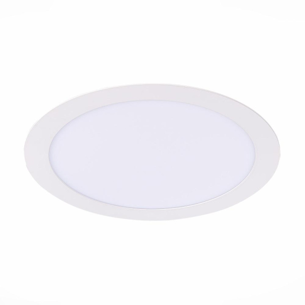 ST209.548.18 Св-к встр. Белый LED 1*18W 4000K 1 350Lm Ra80 110° IP20 D225xH8 90-265V Встраиваемые светильники